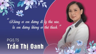 PGS.TS Trần Thị Oanh: “Không có con đường đi lý thú nào là con đường không có thử thách” PGS.TS Trần Thị Oanh: “Không có con đường đi lý thú nào là con đường không có thử thách”