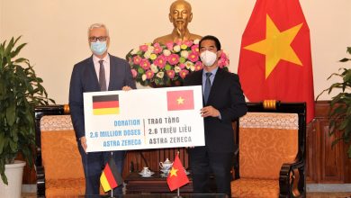Đức hỗ trợ bổ sung 2,6 triệu liều vắc-xin cho Việt Nam Đức hỗ trợ bổ sung 2,6 triệu liều vắc-xin cho Việt Nam