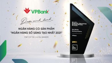 VPBank là đại diện duy nhất của Việt Nam nhận giải thưởng “Ngân hàng số sáng tạo nhất 2021”