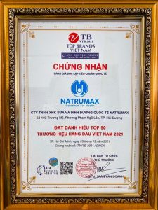 Natrumax Việt Nam đạt danh hiệu “Top 50 thương hiệu hàng đầu Việt Nam năm 2021” Natrumax Việt Nam đạt danh hiệu “Top 50 thương hiệu hàng đầu Việt Nam năm 2021”