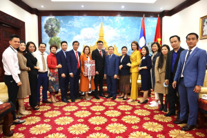 Công ty Cổ phần Công nghệ mới phát triển Quốc tế KTS GROUP thăm và làm việc với Đại sứ Lào tại Việt Nam Công ty Cổ phần Công nghệ mới phát triển Quốc tế KTS GROUP thăm và làm việc với Đại sứ Lào tại Việt Nam