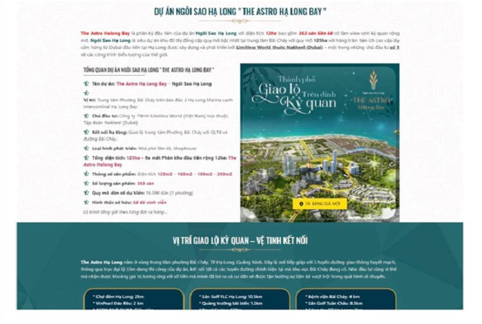 The Astro Hạ Long Bay – một “ Ngôi sao” đầy rủi ro! The Astro Hạ Long Bay – một “ Ngôi sao” đầy rủi ro!