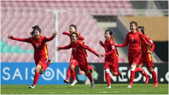 Đội tuyển bóng đá nữ Việt Nam giành vé đến World Cup 2023 Đội tuyển bóng đá nữ Việt Nam giành vé đến World Cup 2023
