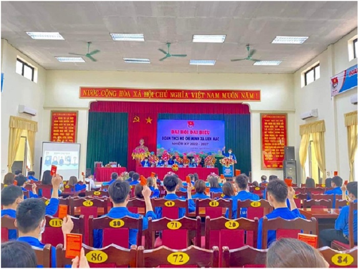 Đại hội Đại biểu Đoàn TNCS Hồ Chí Minh xã Liên Mạc nhiệm kỳ 2022-2027 thành công tốt đẹp Đại hội Đại biểu Đoàn TNCS Hồ Chí Minh xã Liên Mạc nhiệm kỳ 2022-2027 thành công tốt đẹp