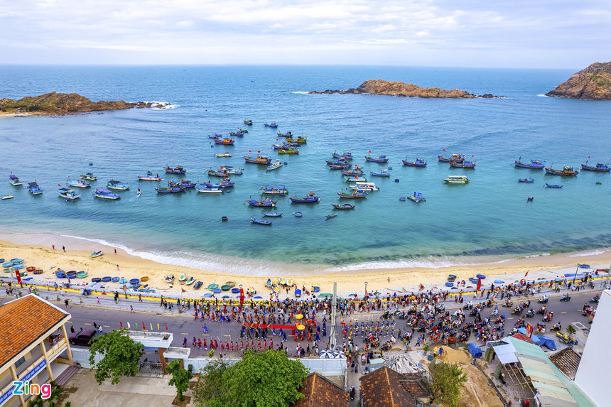 Làng chài đẹp như tranh vẽ ở phố biển Quy Nhơn Làng chài đẹp như tranh vẽ ở phố biển Quy Nhơn