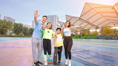 Theo chân gia đình diễn viên Mạnh Trường “xả hơi” cuối tuần