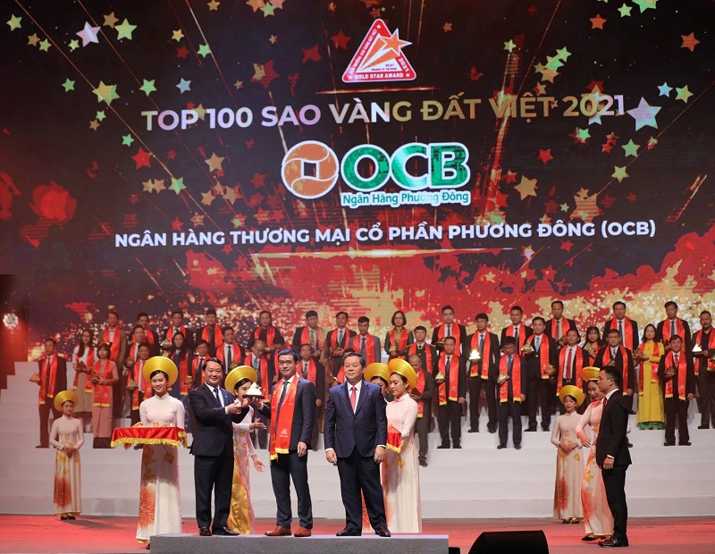 OCB vào Top 100 Sao Vàng Đất Việt OCB vào Top 100 Sao Vàng Đất Việt