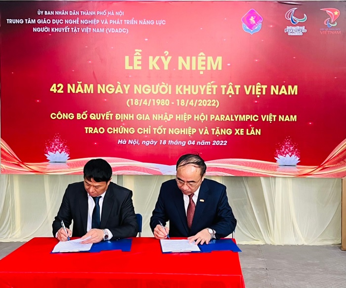 Kỳ Thế Giới Ảnh và Trung tâm Giáo dục Nghề nghiệp và Phát triển Năng lực Người khuyết tật Việt Nam ký kết thỏa thuận hợp tác Kỳ Thế Giới Ảnh và Trung tâm Giáo dục Nghề nghiệp và Phát triển Năng lực Người khuyết tật Việt Nam ký kết thỏa thuận hợp tác
