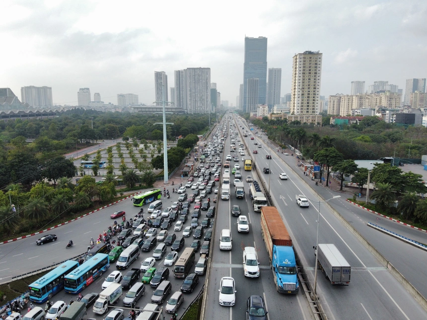 Đường vành đai 4 - vùng thủ đô Hà Nội có 65% chiều dài đi trên cao Đường vành đai 4 - vùng thủ đô Hà Nội có 65% chiều dài đi trên cao