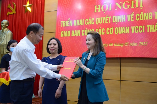 VCCI điều động, bổ nhiệm 8 cán bộ VCCI điều động, bổ nhiệm 8 cán bộ