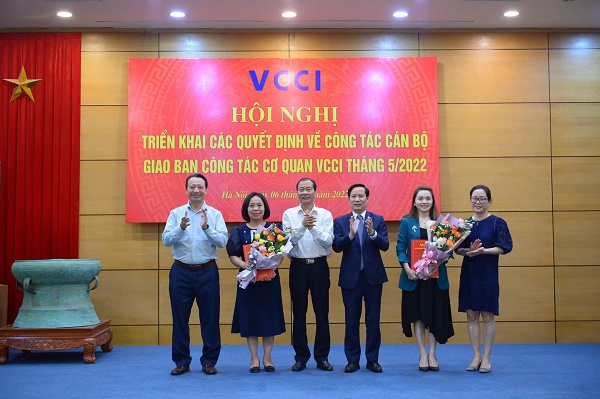 VCCI điều động, bổ nhiệm 8 cán bộ VCCI điều động, bổ nhiệm 8 cán bộ