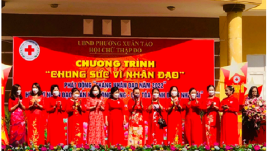 Hưởng ứng “Tháng nhân đạo năm 2022” kỷ niệm 159 năm Ngày Chữ thập đỏ quốc tế