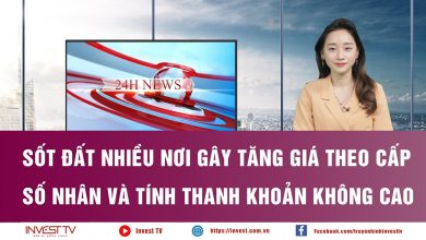 Điểm tin 24h: Sốt đất nhiều nơi gây tăng giá theo cấp số nhân và tính thanh khoản không cao