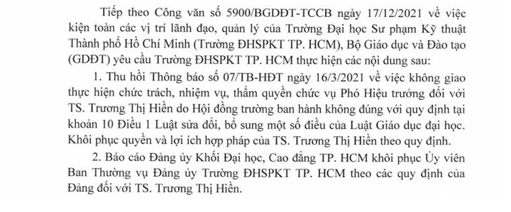 Trường đại học sư phạm kỹ thuật TPHCM (Kỳ I): Khủng hoảng nhân sự lãnh đạo khi Bộ GD&ĐT xem nhẹ việc chống tham nhũng? Trường đại học sư phạm kỹ thuật TPHCM (Kỳ I): Khủng hoảng nhân sự lãnh đạo khi Bộ GD&ĐT xem nhẹ việc chống tham nhũng?