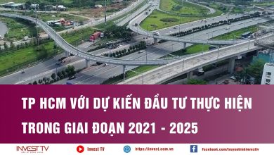 TP HCM với dự kiến đầu tư thực hiện trong giai đoạn 2021 - 2025