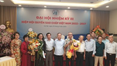 Hiệp hội Quyền Sao chép Việt Nam tổ chức thành công Đại hội Nhiệm kỳ III (2022 -2027) tại Hà Nội Hiệp hội Quyền Sao chép Việt Nam tổ chức thành công Đại hội Nhiệm kỳ III (2022 -2027) tại Hà Nội