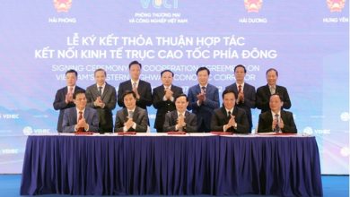 Ký kết Thỏa thuận kết nối kinh tế trục cao tốc phía Đông 4 tỉnh Hải Phòng, Quảng Ninh, Hải Dương và Hưng Yên Ký kết Thỏa thuận kết nối kinh tế trục cao tốc phía Đông 4 tỉnh Hải Phòng, Quảng Ninh, Hải Dương và Hưng Yên