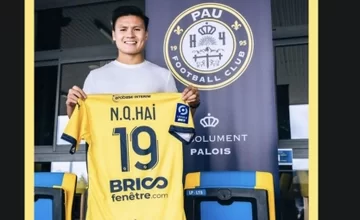 Lượng người theo dõi Pau FC tăng 8 lần sau khi công bố Quang Hải Lượng người theo dõi Pau FC tăng 8 lần sau khi công bố Quang Hải