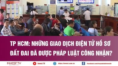 TP HCM: Những giao dịch điện tử hồ sơ đất đai đã được pháp luật công nhận?