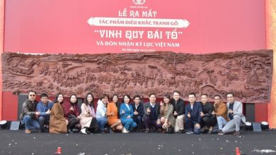 “Vinh quy bái tổ” - tác phẩm điêu khắc độc đáo đón nhận 2 kỷ lục Việt Nam