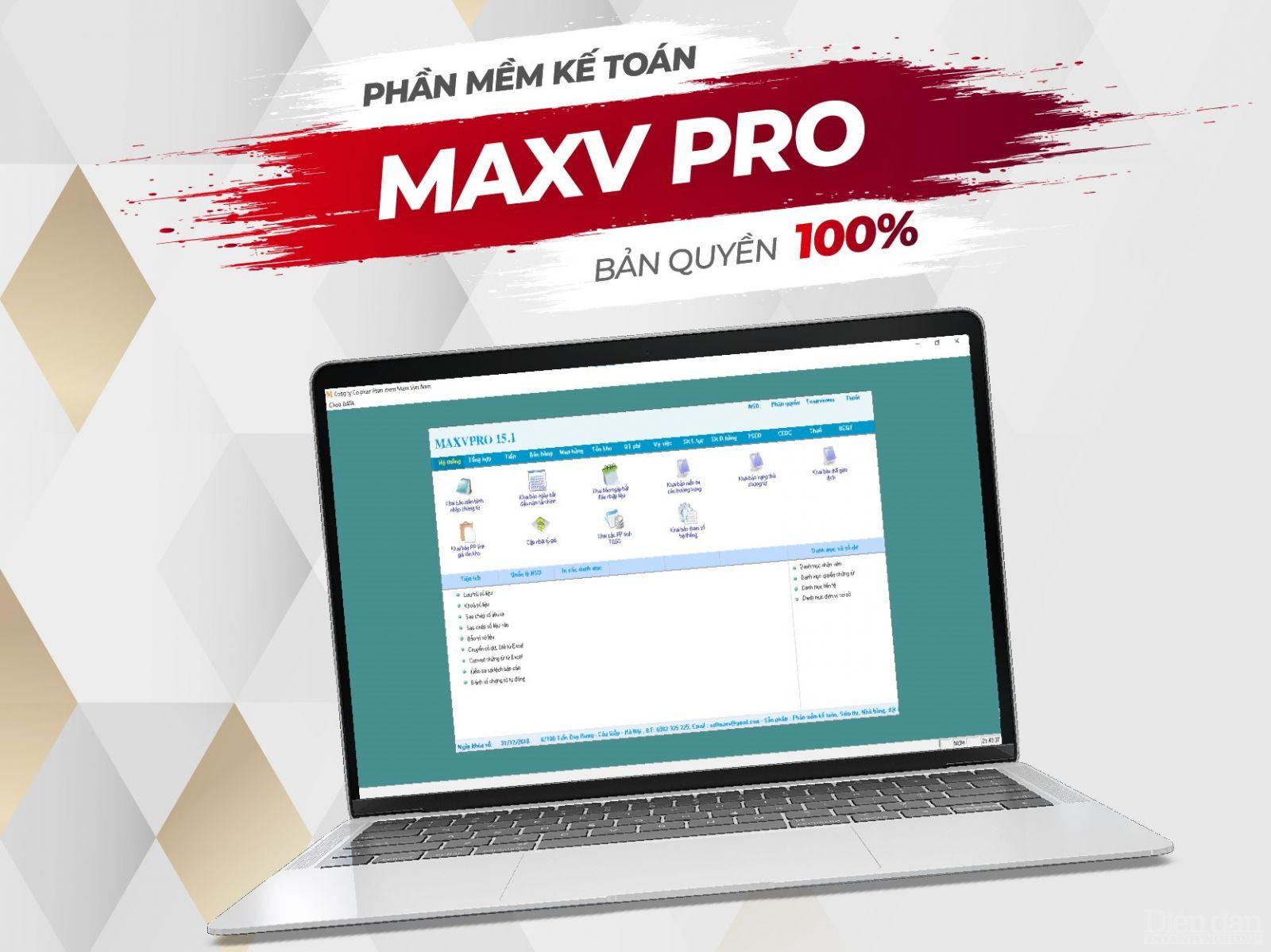 Maxv Việt Nam - Giải pháp kế toán hoàn hảo cho doanh nghiệp vừa và nhỏ Maxv Việt Nam - Giải pháp kế toán hoàn hảo cho doanh nghiệp vừa và nhỏ