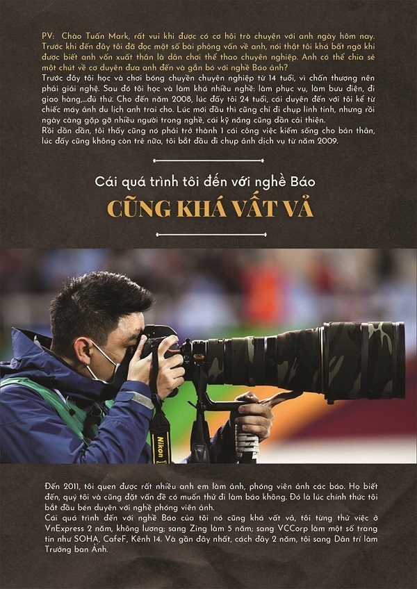 Phóng viên ảnh Tuấn Mark: Chuyện nghề qua những bức ảnh 