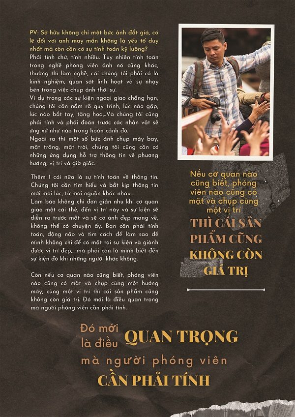 Phóng viên ảnh Tuấn Mark: Chuyện nghề qua những bức ảnh 