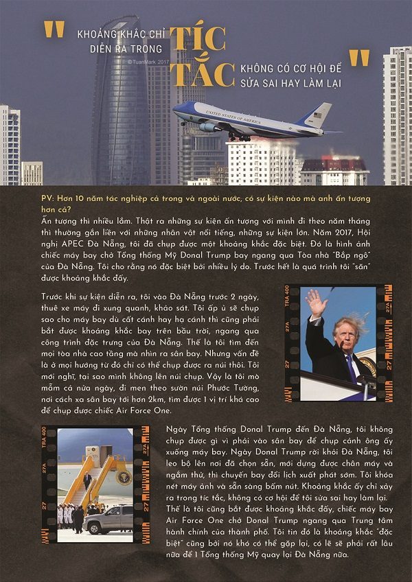 Phóng viên ảnh Tuấn Mark: Chuyện nghề qua những bức ảnh 