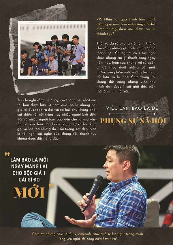 Phóng viên ảnh Tuấn Mark: Chuyện nghề qua những bức ảnh 