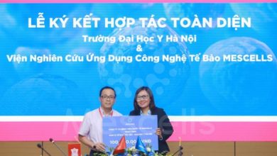 Viện Nghiên Cứu Ứng dụng Tế Bào Mescells hợp tác toàn diện với Trường Đại học Y Hà Nội