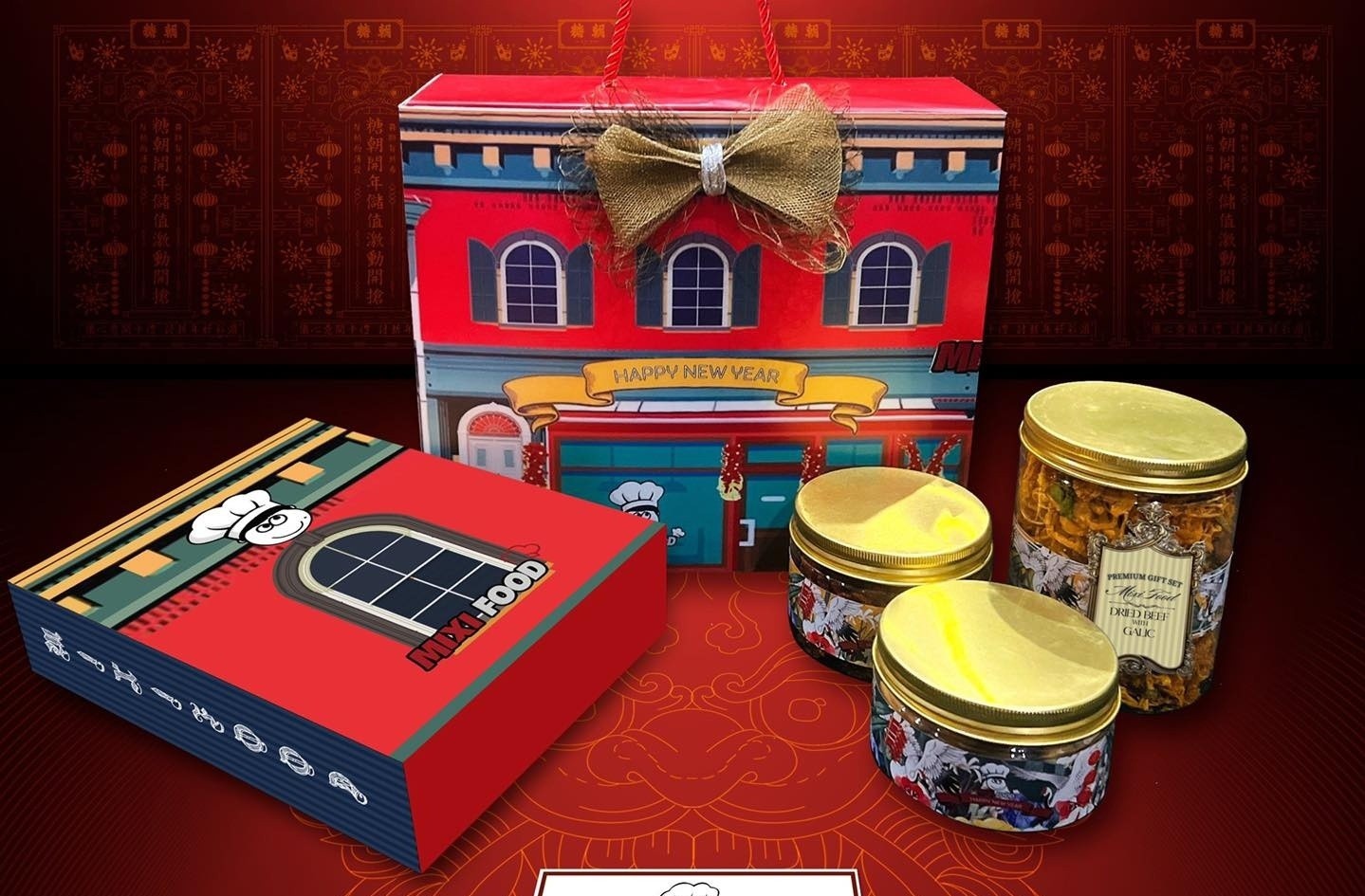 Khi đồ ăn vặt trở thành quà Tết Khi đồ ăn vặt trở thành quà Tết