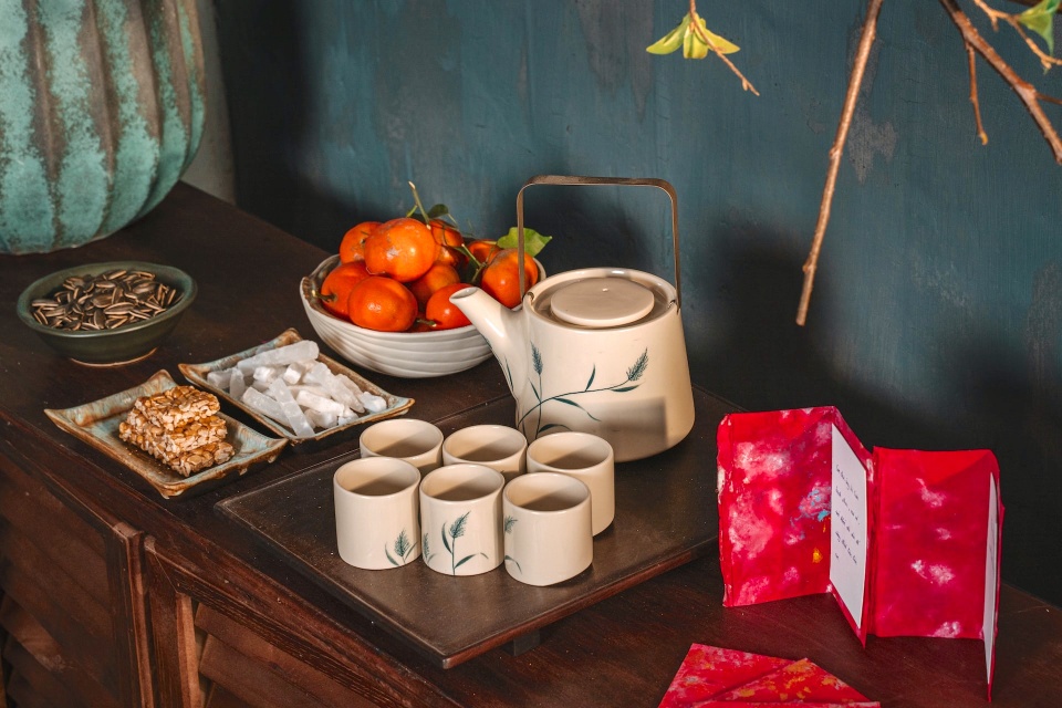 Hương vị ẩm thực ngày Tết qua những trang sách Hương vị ẩm thực ngày Tết qua những trang sách