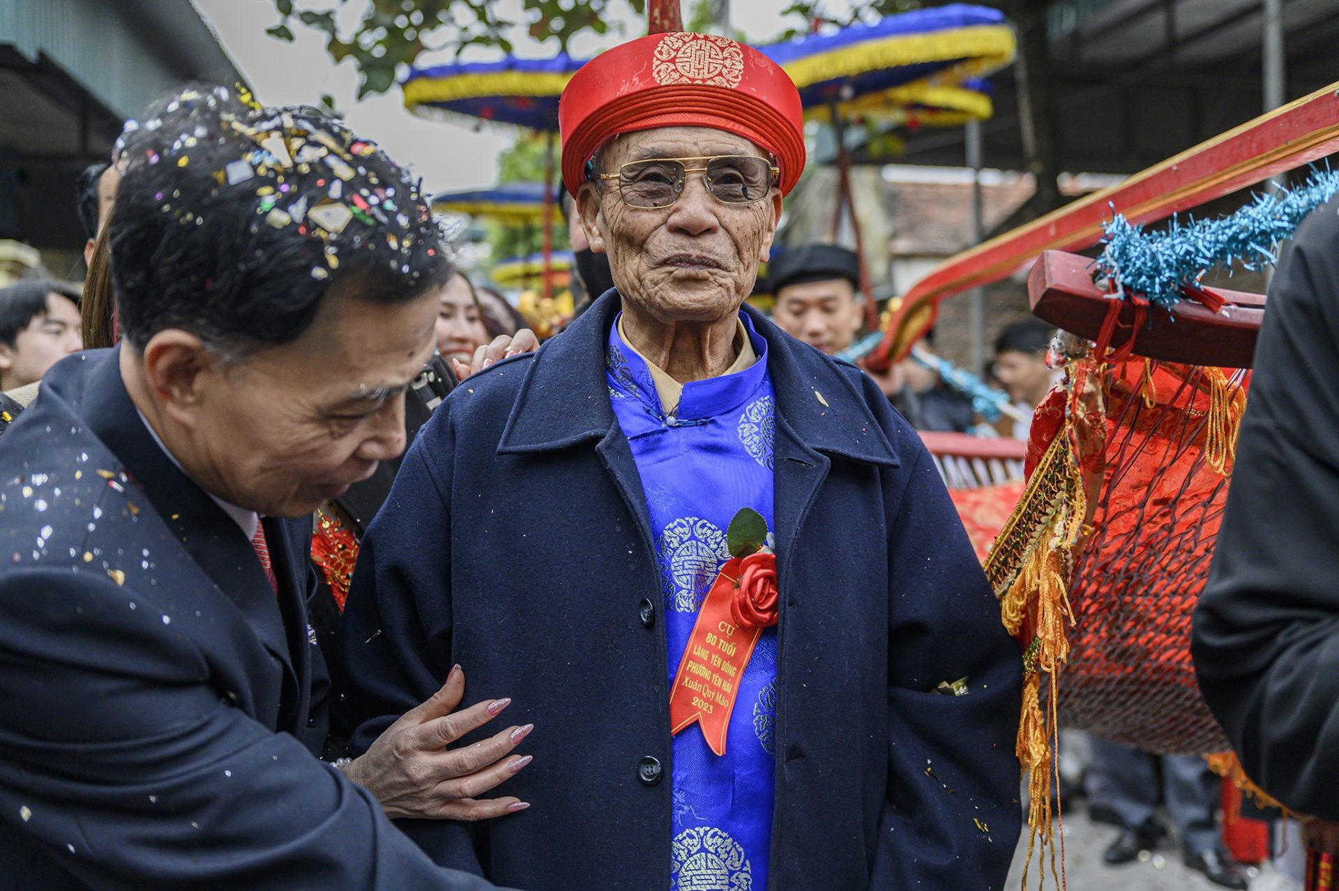 Lễ rước người sống ở vùng đảo Hà Nam