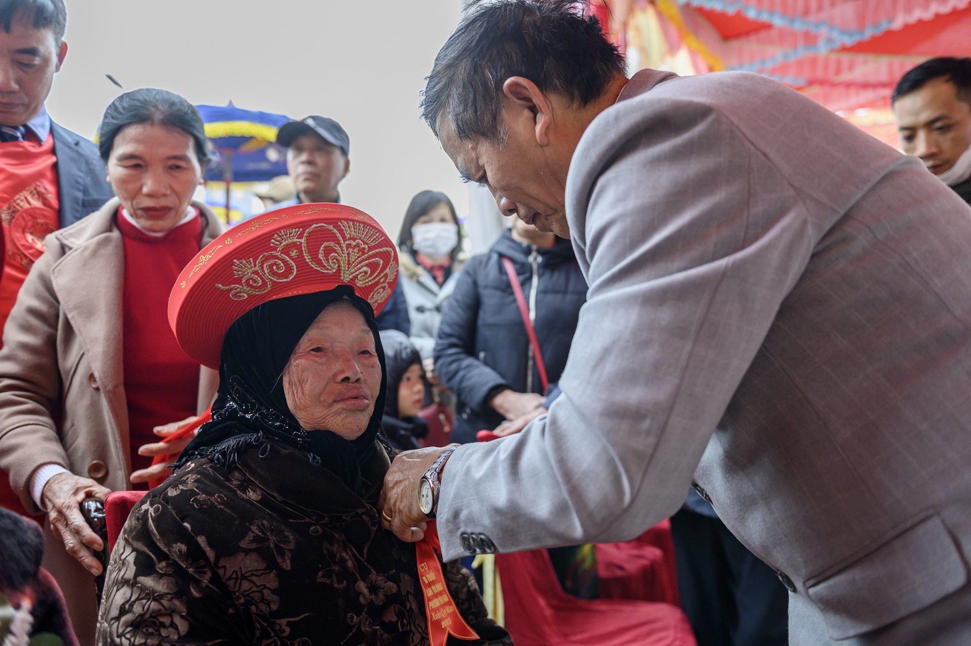 Lễ rước người sống ở vùng đảo Hà Nam