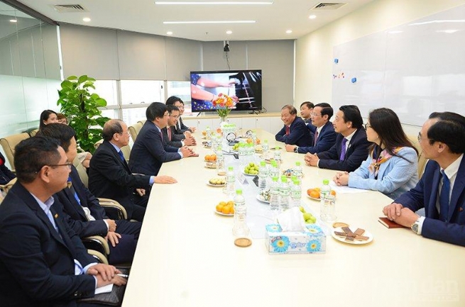 Lãnh đạo VCCI thăm, chúc tết đại diện cộng đồng doanh nghiệp Lãnh đạo VCCI thăm, chúc tết đại diện cộng đồng doanh nghiệp