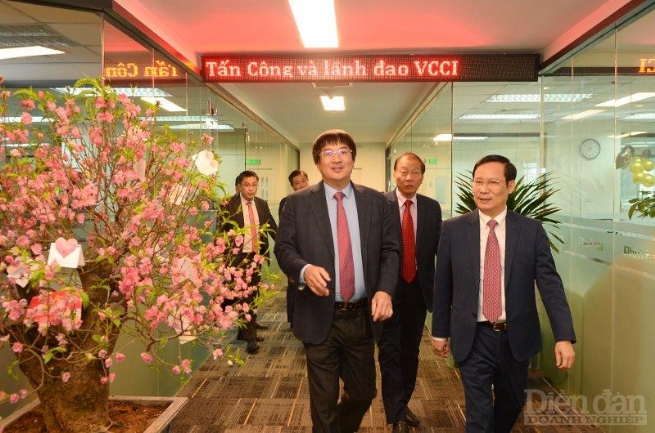 Lãnh đạo VCCI thăm, chúc tết đại diện cộng đồng doanh nghiệp Lãnh đạo VCCI thăm, chúc tết đại diện cộng đồng doanh nghiệp