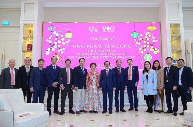 Lãnh đạo VCCI thăm, chúc tết đại diện cộng đồng doanh nghiệp Lãnh đạo VCCI thăm, chúc tết đại diện cộng đồng doanh nghiệp