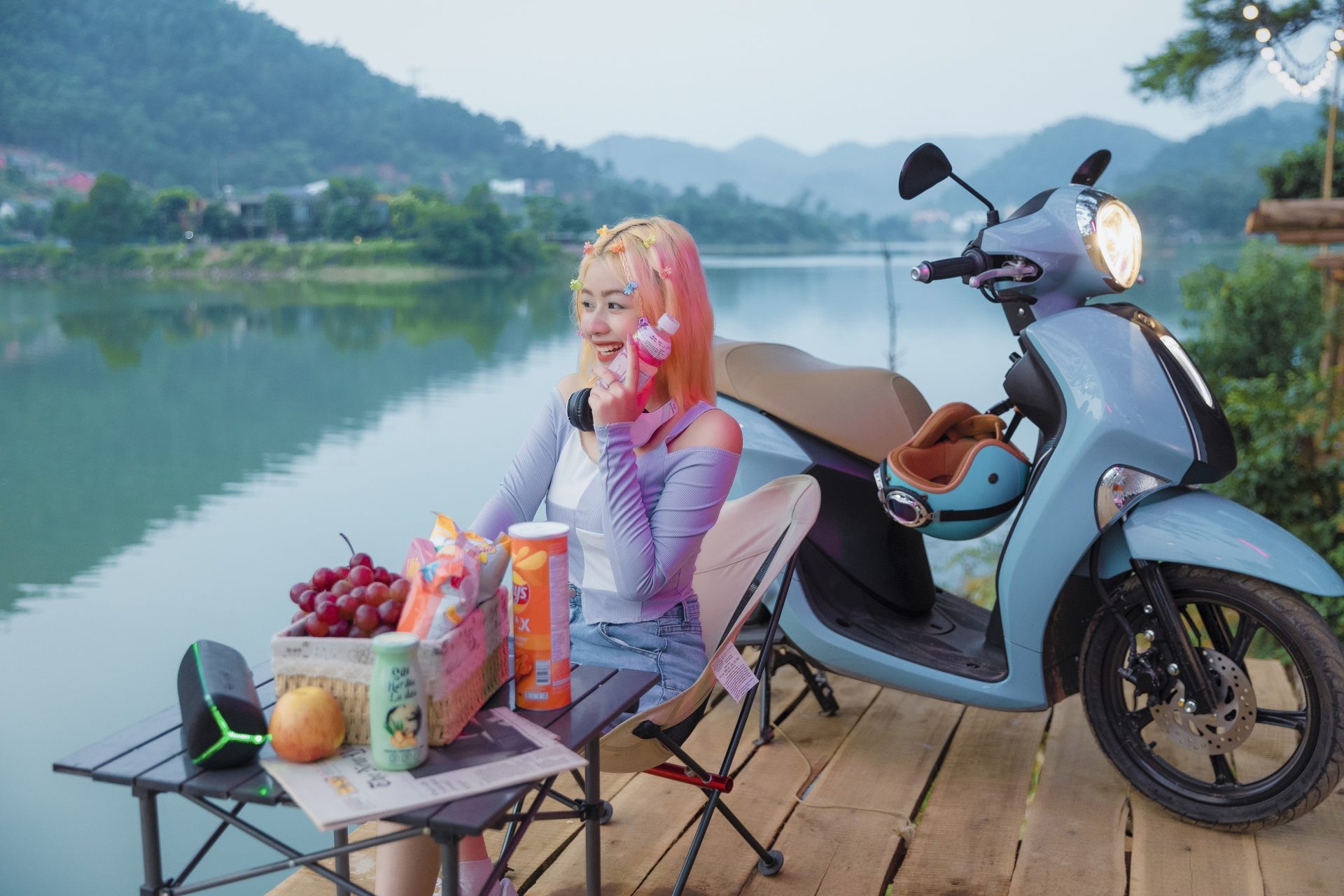 Khám phá điểm du lịch núi hồ cách Hà Nội hơn 40 km