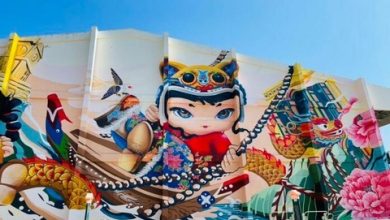 Nghệ thuật tranh tường ở phố cổ Phuket