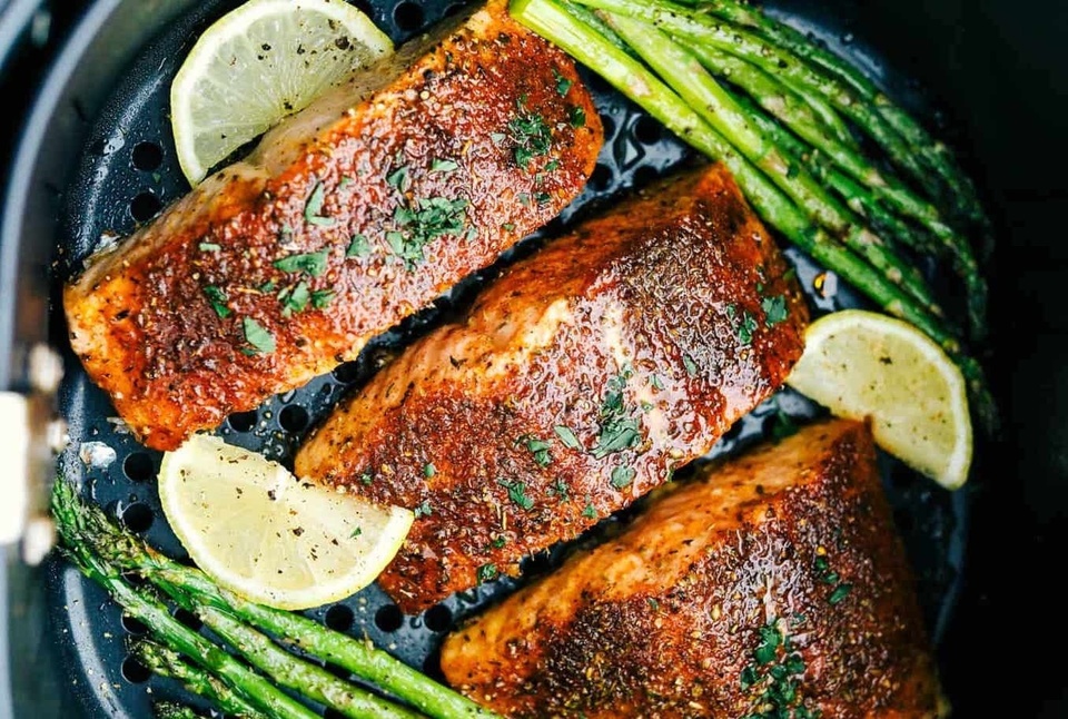 Làm rau củ chiên giòn bằng nồi chiên không dầu