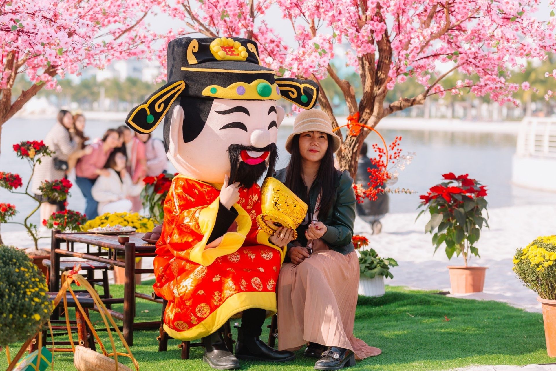 Vinhomes Ocean Park thu hút hàng nghìn khách trong sự kiện chào xuân