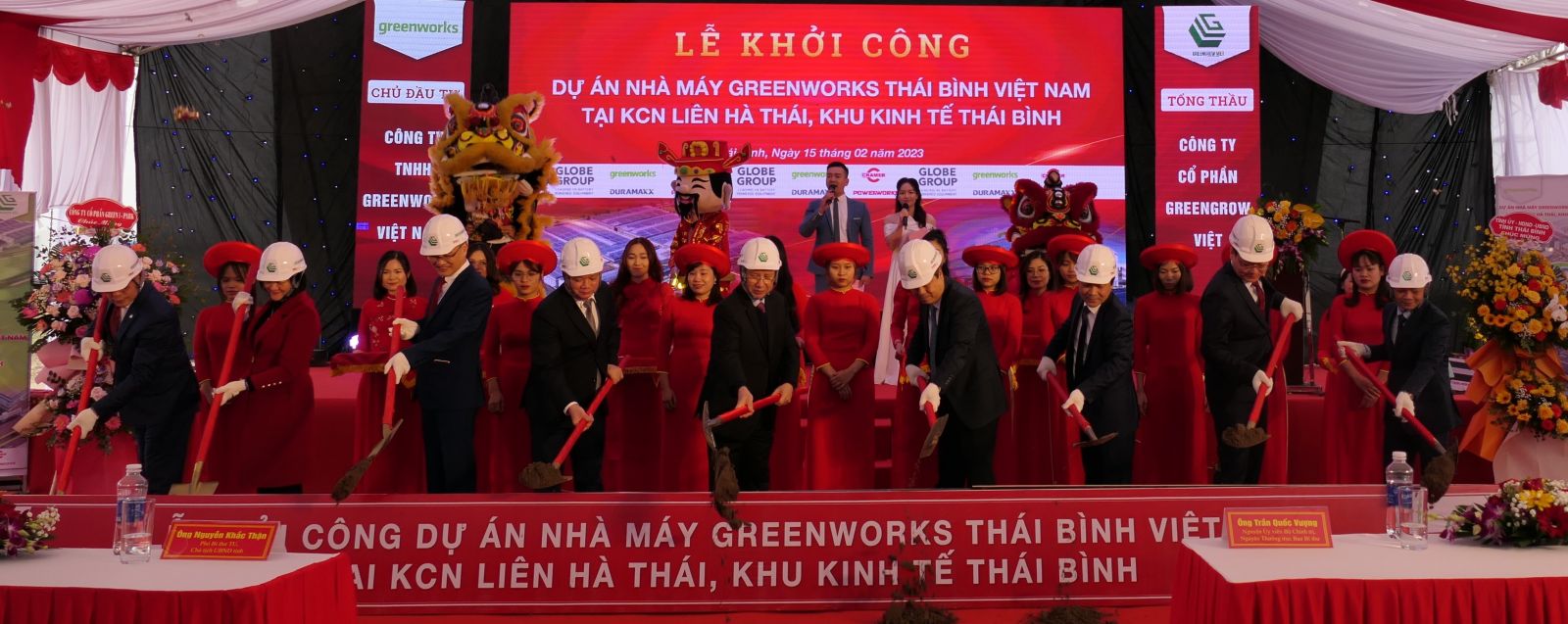 Khởi công dự án triệu đô tại Khu công nghiệp Liên Hà Thái Khởi công dự án triệu đô tại Khu công nghiệp Liên Hà Thái
