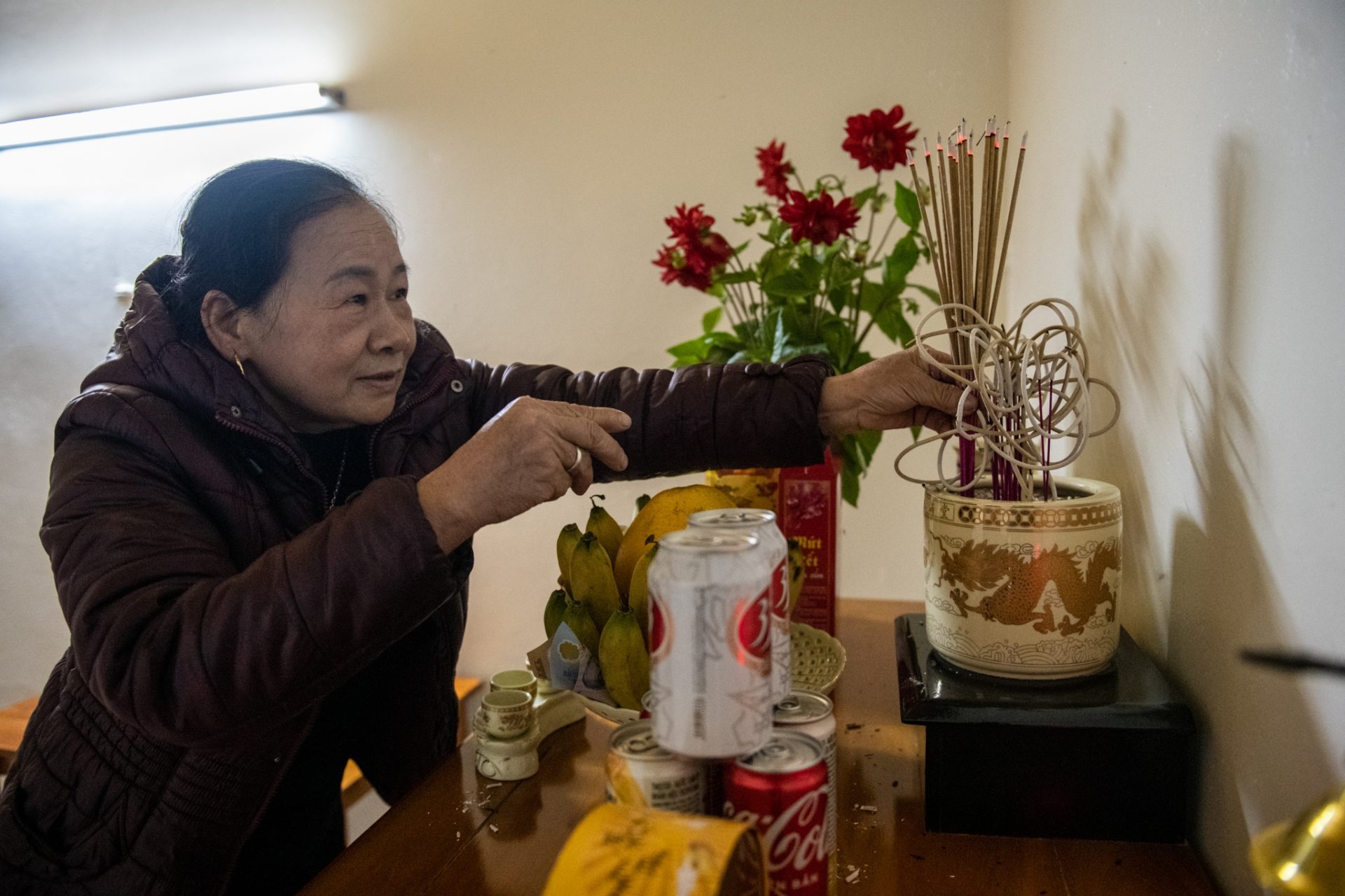 Lễ rước lửa cầu cầu may mắn của người dân Hà Nội