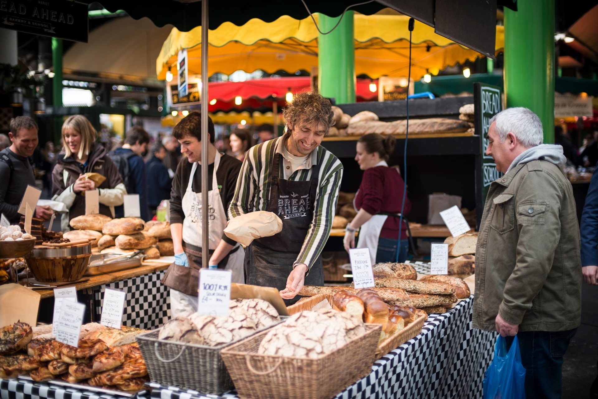 10 khu chợ ẩm thực đa dạng khắp thế giới