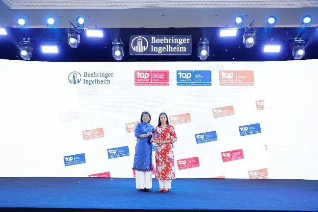 Boehringer Ingelheim Việt Nam tiếp tục được vinh danh là nhà tuyển dụng hàng đầu Boehringer Ingelheim Việt Nam tiếp tục được vinh danh là nhà tuyển dụng hàng đầu