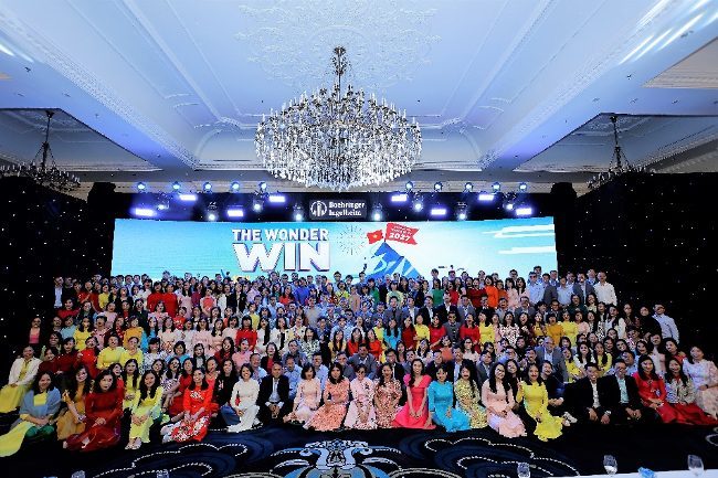 Boehringer Ingelheim Việt Nam tiếp tục được vinh danh là nhà tuyển dụng hàng đầu Boehringer Ingelheim Việt Nam tiếp tục được vinh danh là nhà tuyển dụng hàng đầu