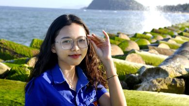 Gành đá như con rùa bơi ra biển Sa Huỳnh