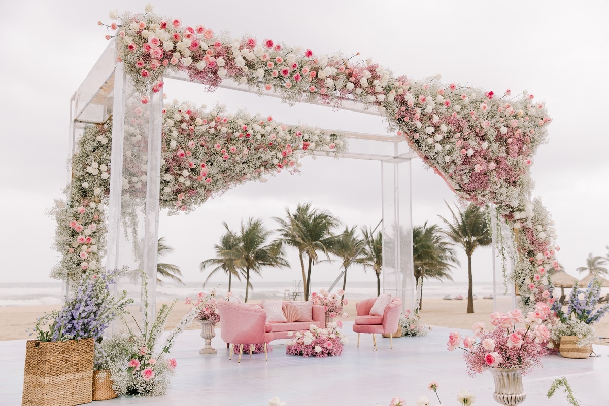 Dấu ấn Việt trong lễ cưới giới siêu giàu Ấn Độ tại Vinpearl Nam Hội An Dấu ấn Việt trong lễ cưới giới siêu giàu Ấn Độ tại Vinpearl Nam Hội An