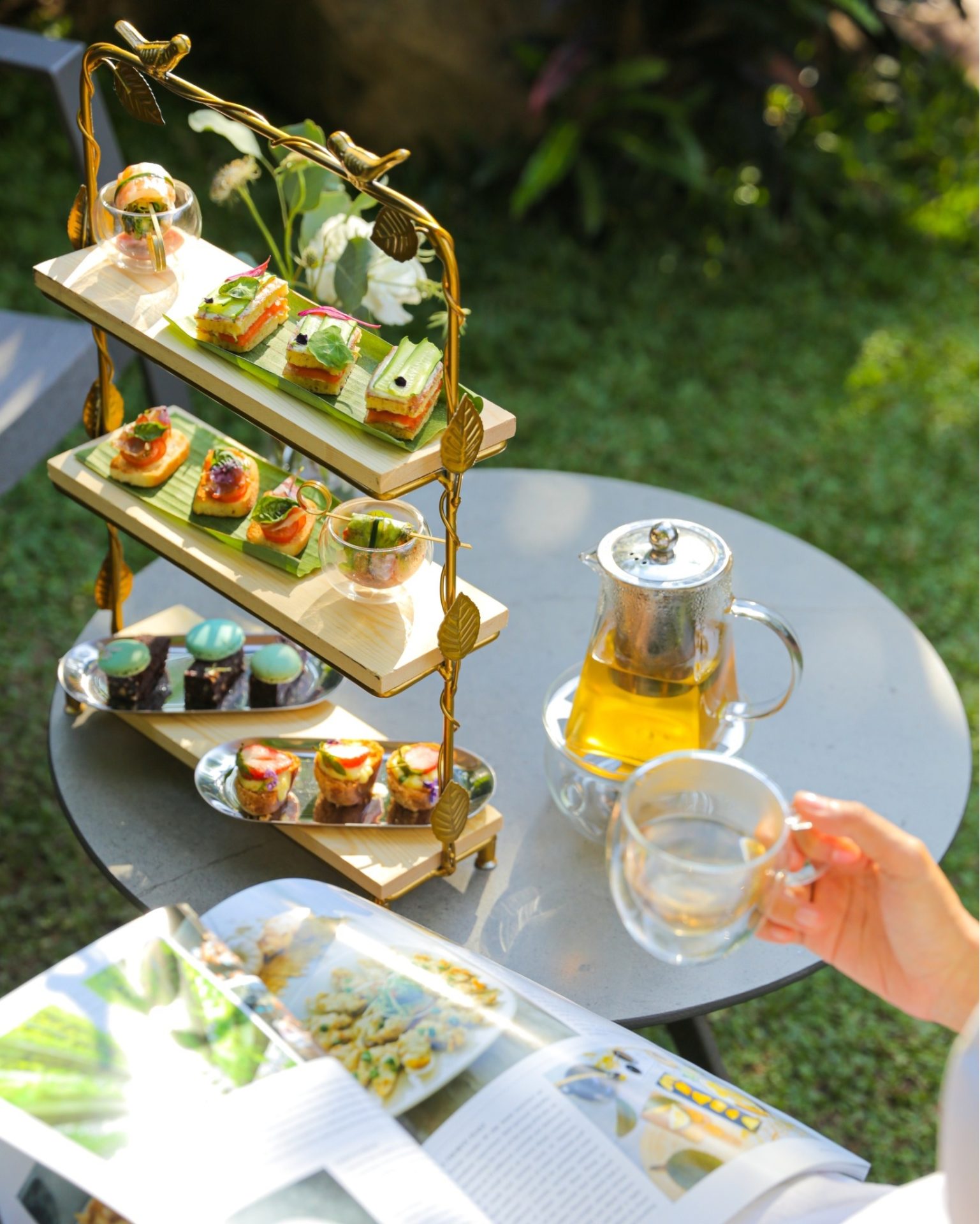 Thưởng thức ẩm thực trong biệt thự ở TP.HCM