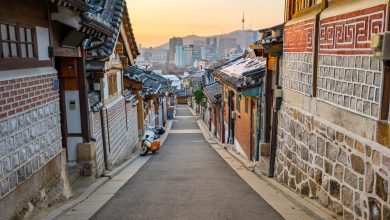 Khu phố cổ thời Joseon giữa Seoul Khu phố cổ thời Joseon giữa Seoul